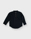 Young Linen Anti-Sweat Collar Long Sleeve Shirt