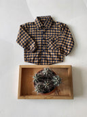 Baby Plaid Patterned Shirt