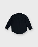 Young Linen Anti-Sweat Collar Long Sleeve Shirt