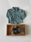 Baby Plaid Patterned Shirt