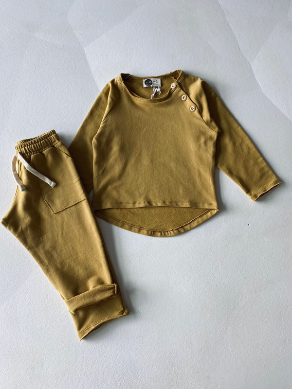 Kinder-Trainingsanzug mit Schulterknöpfen | 3–9 Jahre | RG Brand | RG1524