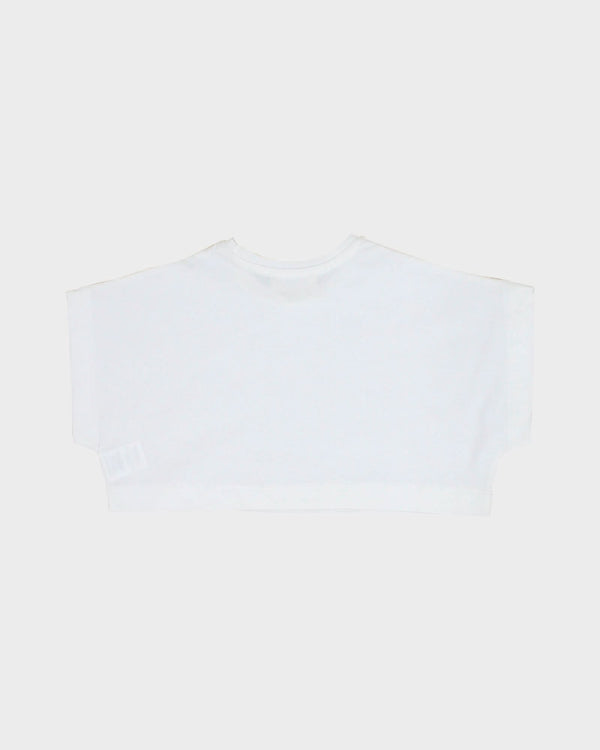 Kız Çocuk %100 Cotton Basıc Pamuklu Crop Top - RG brand