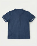 Erkek Çocuk Hakim Yaka Pike Tişört %100 Pamuk 3–9 Yaş | RG1586