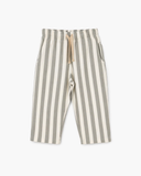 Çocuk Balon Pantolon | 3–9 Yaş | Çizgili, Cepli | Taş & Haki | RG1753