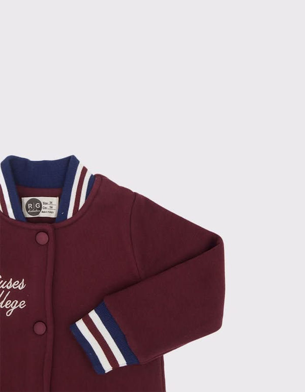 Önden Çıtçıtlı Kız Çocuk Kolej Ceketi - RG brand