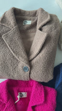 Young Jacket Collar Buttoned Coat