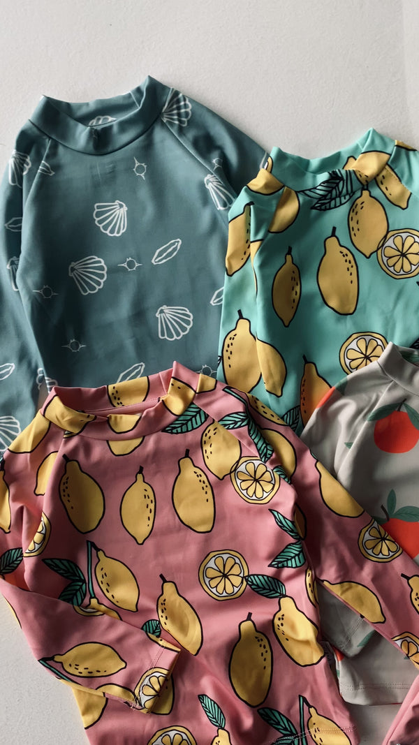 Baby-Badeset mit Langarmshirt & Shorts | 6 Monate–4 Jahre | RG Brand | RG339