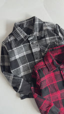 Baby Jaglon Detailed Lumberjack Shirt