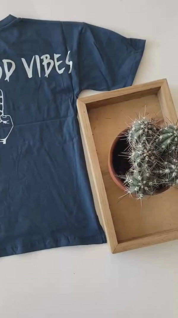 Bedrucktes Unisex-Baumwoll-T-Shirt „Young“. | RG3221