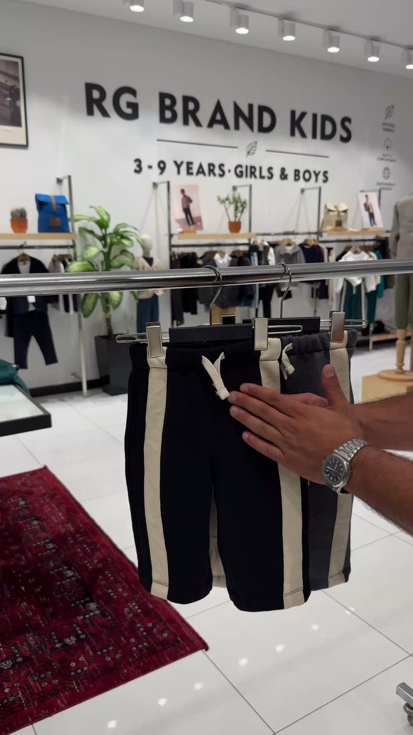 Bebek Şeritli Pantolon | 3 İplik Şardonlu | 6 Ay–4 Yaş | Kız & Erkek | RG Brand |RG406