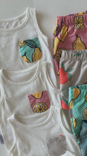 Baby Undershirt and Swim Shorts Set
