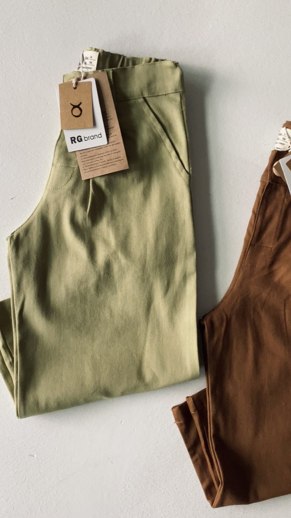 Leinenhose mit weitem Bein für Mädchen | 3–9 Jahre | RG Brand | RG1607