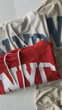 Genç Önü Baskılı Kapüşonlu Arkası Yırtmaçlı Sweat Elbise