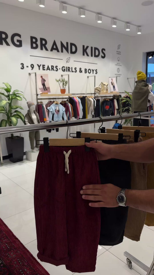 Kız & Erkek Çocuk Fitilli Kadife Pantolon 3–9 Yaş | RG Brand | RG1799