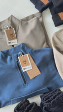 Комплект из 3 предметов: спортивный костюм для девочек и мальчиков, три нити, без прибавления роста – толстовка, спортивные штаны и шапочка