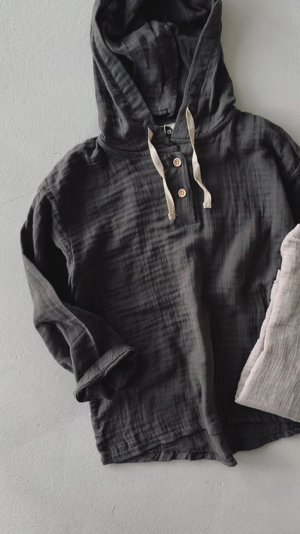 Genç Kız ve Erkek Müslin Kapüşonlu Sweatshirt | 9–15 Yaş | RG Brand | RG3709