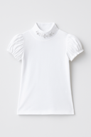 Prenses kol yarım yaka çocuk badi 6–12 yaş kız çocuklar için %100 pamuk kumaşıyla yumuşak ve nefes alır. Günlük kullanımda rahat ve şık bir görünüm sunar. Şimdi sipariş verin!