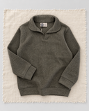 RG Brand RG3728 haki polo yaka Selanik kazak, ön görünüm.