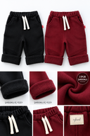 Bebek rahat kesim cepli eşofman pantolon - RG404