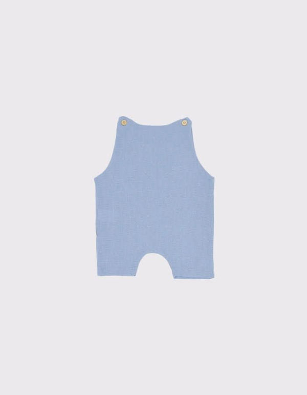 Unisex Bebek Organik Pamuklu Keten Tulum - RG brand