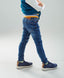 Unisex Çocuk Mavi Kot Pantolon