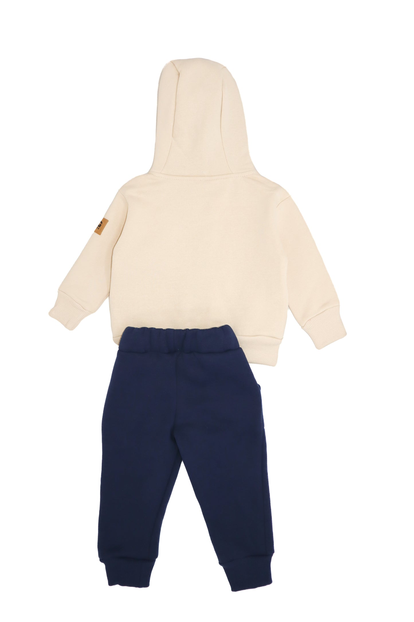 Детский кардиган-спортивный костюм из ткани Jaklon с застежкой-молнией спереди для ребенка