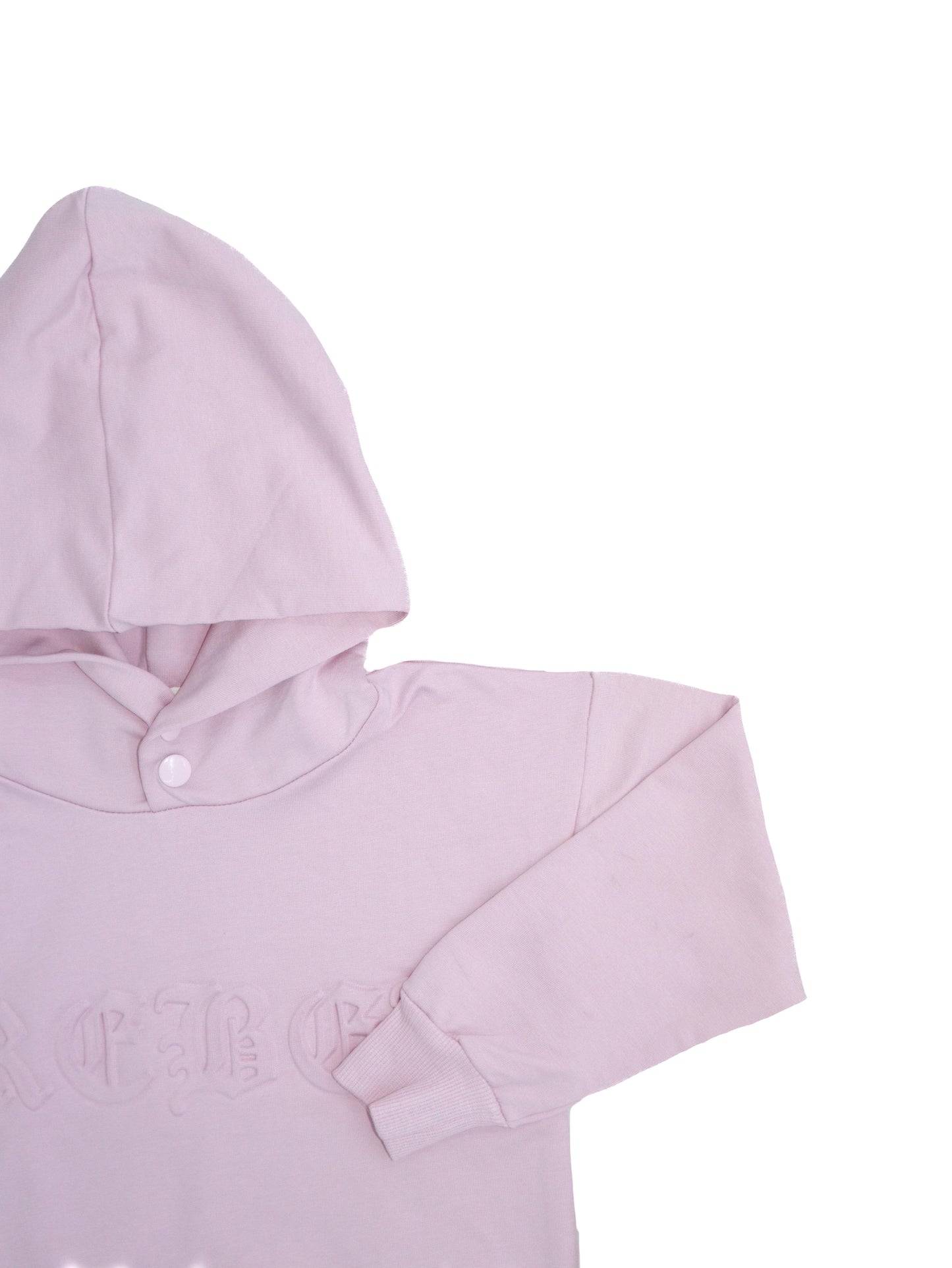 Children's Front See-through Printed Hoodie Sweat Tracksuit Set