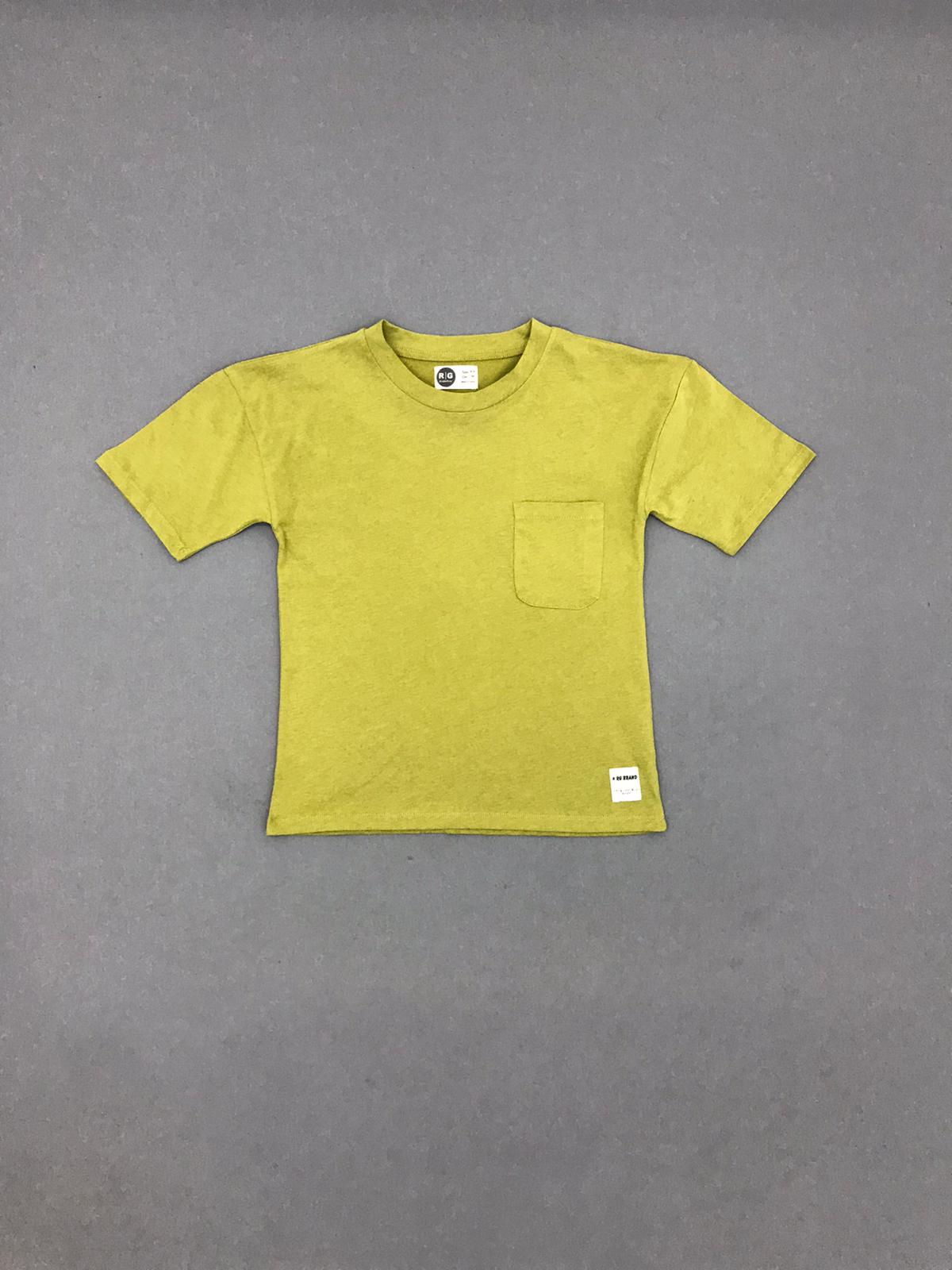 Young 100% Cotton Oversize T-Shirt with Pocket Detail