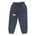 Boy's Elastic Detailed Pocket and Rope Detailed Trousers