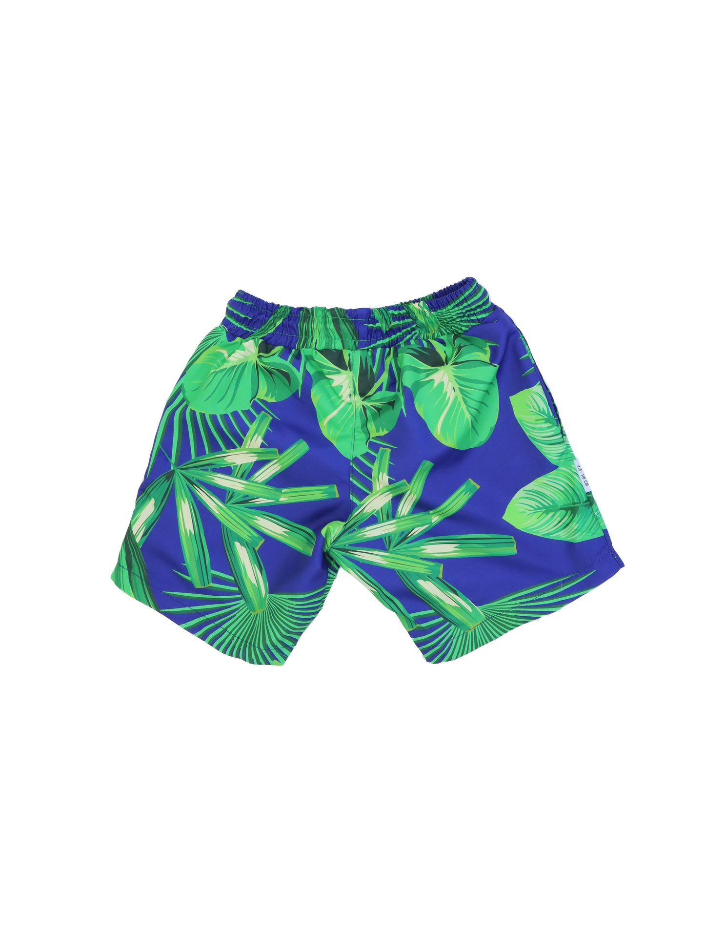 Unisex Children's Quick Drying Patterned Swim Shorts