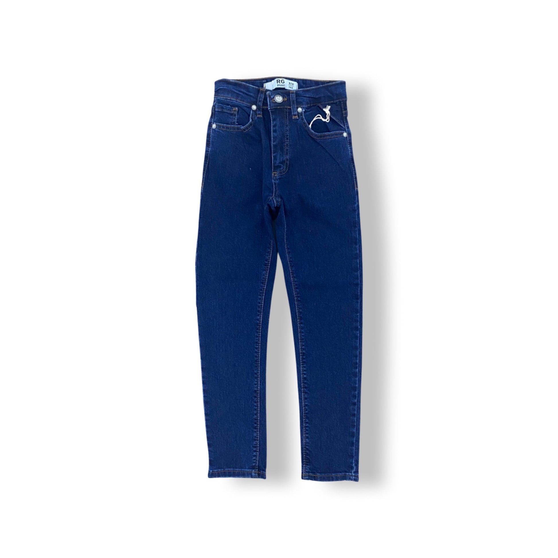 Unisex Young Jeans Dark Blue
