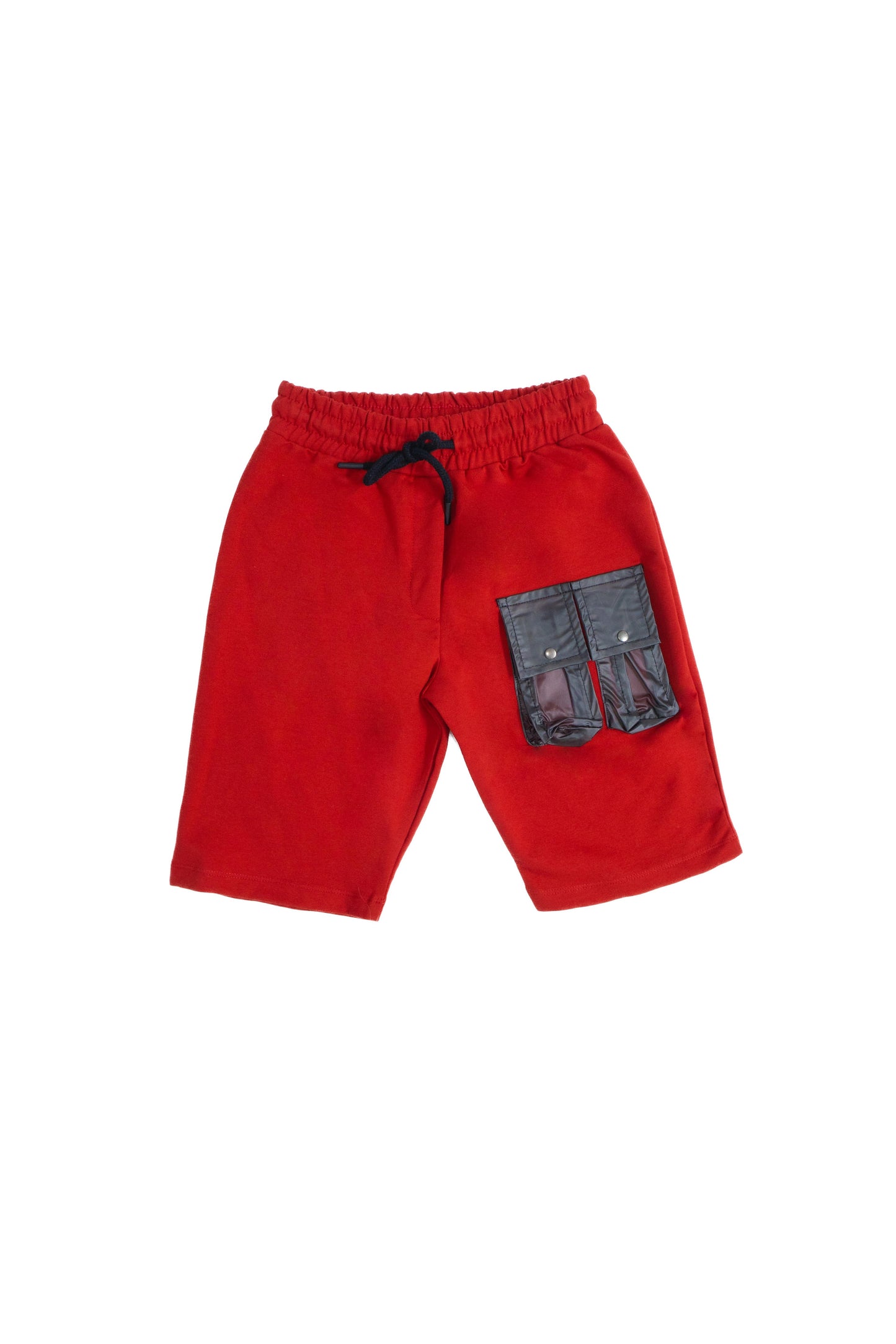 Young Unisex Double Pocket Detailed Shorts