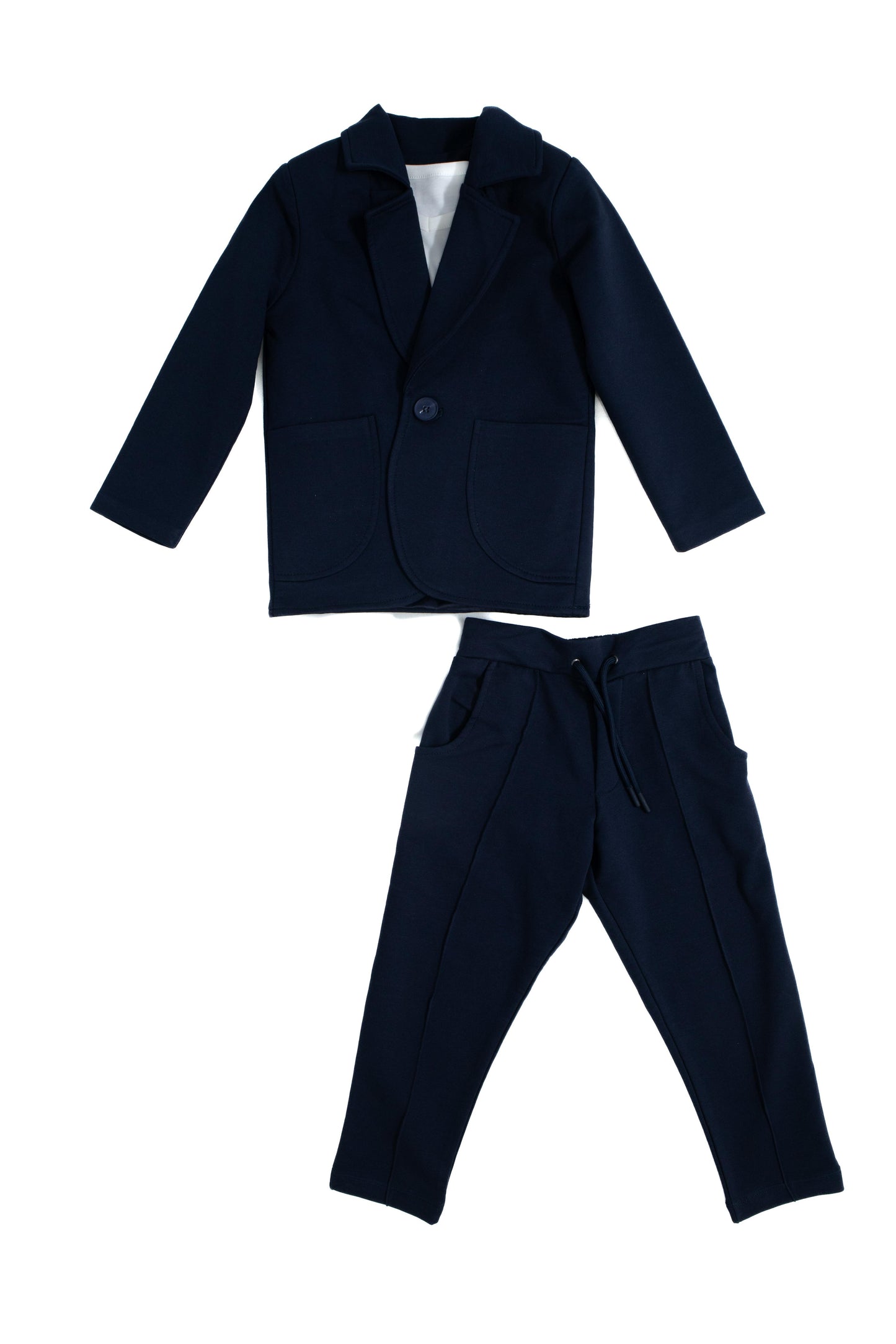 Children's Special Day Lycra Cotton 3-Piece Suit